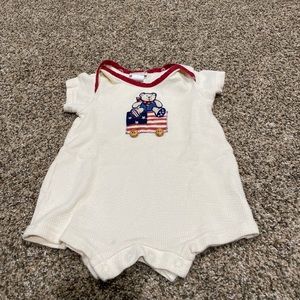 Vintage CachCach 3m baby romper